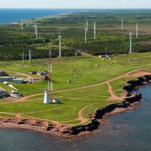 Prince Edward Island North Cape windfarm