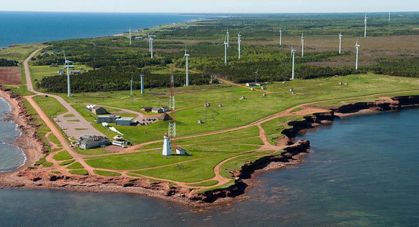 Prince Edward Island North Cape windfarm